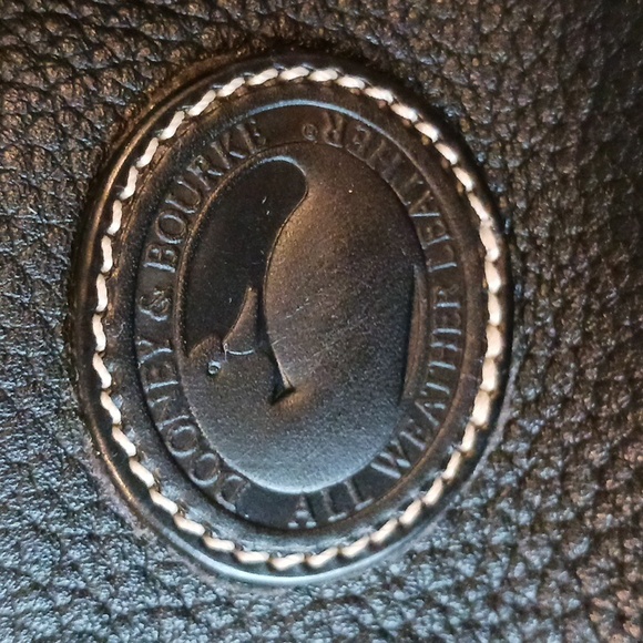 Dooney & Bourke~ Draw String Bucket bag- black - Picture 2 of 10
